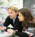 Ivan Dikic and Koraljka Husnjak in their laboratory at the Institute for Biochemistry, Frankfurt University.