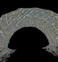 Point cloud of interior tunnel beneath Devil's Slide made with the tunnel laser scanning system and visualized with gVT.