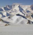 The Transantarctic Mountains where the boulder was found.