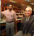 Drs. Peter S. Buckley (right) and Anilkumar R. Pillai.