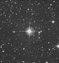 Image of the sky around one of the three stars considered in the paper, HD49933.