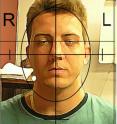 A graphical overlay can improve the quality of facial images obtained by facial recognition systems.