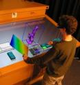 Using visualizations in a Virtual Reality-environment, Heus could visualize the behavior of clouds.