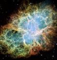 The Crab nebula is the result of a type II supernova explosion observed by Chinese astronomers in 1054. The nebula consists of the outer parts of a red supergiant that exploded after having burned all its fuel. The nebula is still expanding into the surrounding interstellar medium with velocities of several thousand kilometers per second. In the middle of the nebula there is a neutron star, which is the collapsed central, dead core of the exploded star.