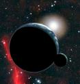 This artist's conception shows a hypothetical twin Earth orbiting a sun-like star. A new study shows that characterizing a distant Earth's atmosphere will be difficult, even using next-generation technology like the James Webb Space Telescope. If an Earth-like world is nearby, though, then by adding observations of a number of transits, astronomers should be able to detect biomarkers like methane or ozone.