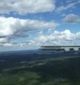 Caltech scientists used mass spectrometers on NASA's DC8 aircraft to measure epoxides above Canada's Boreal Forest last summer. These epoxides are formed from isoprene, a chemical emitted into the atmosphere by many deciduous plants.