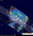 The TRMM satellite flew over the large and well-organized Hurricane Bill at 7:33 a.m. EDT on August 17 indicating bands of heavy rainfall.