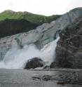 Researchers measured the nutrient content of subglacial outflow from the Mendenhall Glacier near Juneau, Alaska, seen here.