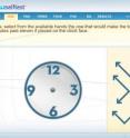 This is a s screenshot from the Computerized Self Test for Alzheimer's Disease. The test was developed by University of Tennessee researchers, and findings published in the April 2010 issue of the <i>Journal of Alzheimer's Disease</i> showed that the test was highly effective at early detection of the disease.