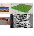 This figure shows (a) fabrication of a vertical-nanowire integrated nanogenerator (VING), (b) design of a lateral-nannowire integrated nanogenerator (LING) array, (c) scanning electron microscope image of a row of laterally-grown zinc oxide nanowire arrays, and (d) image of the LING structure.