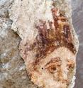 A wall painting (fresco) of Tyche, the Greek goddess of fortune, was exposed during the 11th season of excavation at the Sussita site, on the east shore of the Sea of Galilee, which was conducted by researchers of the University of Haifa.