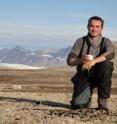 This is Professor Chris Turney in the field in Svalbard.