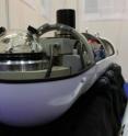 The torpedo-shaped underwater robot will be able to dive down to 6,000 meters.