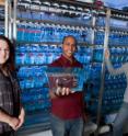 A gene that can cause congenital heart defects has been identified by a team of scientists, including a group from Princeton University. Authors on the paper included, from left, Rebecca Burdine, a Princeton molecular biology professor, and graduate students Jason McSheene and Kari Baker Lenhart. The team made the discovery by studying the embryos of zebrafish.