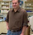 James Stockand, Ph.D., stands in his laboratory at The University of Texas Health Science Center San Antonio. Dr. Stockand found that the kidney's working units have their own mechanism for handling salt and thereby controlling blood pressure.