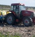 A device designed by Penn State agricultural scientists that can plant seed, add herbicides and spray fertilizer in a single trip improved the yield of a cornfield during a recent test. Farmers could potentially reduce the number crop rotations and the cost of fertilizers by using this multipurpose seeder that can create a healthy cover crop during the planting season.