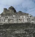 The Maya rain god, Chaac, is a common motif in Maya architecture. Chaac appears on this frieze at El Castillo.