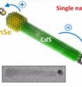 This is a schematic of the photocatalytic nanocrystal.