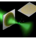 A new ultrathin, flat lens focuses light without imparting the optical distortions of conventional lenses.