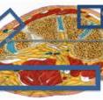 The locations of hemoglobin change within the 2D reconstructions correlate with the expected anatomy of the cross section of the foot.