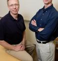 University of Illinois chemistry professor Wilfred van der Donk (left), microbiology professor William Metcalf and their colleagues discovered the origin of much of the methane in the oxygen-rich regions of the ocean.