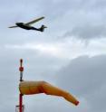 Fueled by liquid hydrogen, the Ion Tiger unmanned aerial vehicle (UAV) completes a record flight time of 48 hours and 1 minute. The electric fuel cell propulsion system onboard the Ion Tiger has the low noise and signature of a battery-powered UAV, while taking advantage of high-energy hydrogen fuel and the high electric efficiency of fuel cells.