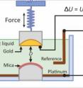 This is a diagram of the surface forces apparatus used to study ionic liquids.