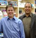 Associate professors Michael A. Taffe (right) and Tobin J. Dickerson were among the authors of the new study.