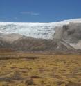 The Quelccaya Ice Cap, the world's largest tropical ice sheet, is rapidly melting.