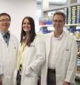 Breast cancer research team professor Jane Visvader, Dr. Nai Yang Fu, Dr. Anne Rios and professor Geoff Lindeman (left to right) have found that breast stem cells and their "daughter" progenitor cells are long-lived in the breast.