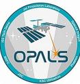 This is the Optical Payload for Lasercomm Science (OPALS) emblem.