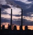 This is a coal-burning power plant at the Turceni Power Station in Romania.