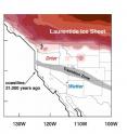 Reconstruction of the climate 21,000 years ago at the peak of the last ice age in the western US found that the transition between the dryer zone in the north and wetter zone in the south ran diagonally from the northwest to southeast.