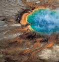 The gorgeous colors of Yellowstone National Park's Grand Prismatic hot spring are among the park's myriad hydrothermal features created by the fact Yellowstone is a supervolcano - the largest type of volcano on Earth. A new University of Utah study reports discovery of a huge magma reservoir beneath Yellowstone's previously known magma chamber. That doesn't increase the risk of an eruption, but means scientists are getting a better view of Yellowstone's volcanic plumbing system.