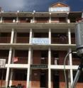 Data from Nepal will inform global disaster research. Shown here: Quake damage to a school building.