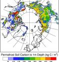 The new approach includes data from recently compiled soil carbon maps of permafrost in Alaska, Canada, and Russia.