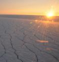 Clouds over the Greenland ice sheet raise the temperature, which causes extra meltwater -- one-third more than clear skies.