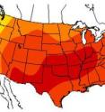 June 29, 2012, was the hottest day of the year in the eastern US.