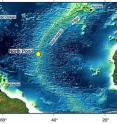The oceanic crust at North Pond is relatively young (8 million years old) and its circulating fluids are cold (<20 degrees C). By comparison, the temperature of crustal fluids can reach 400 degrees C at hydrothermal vents in the Mid-Atlantic Ridge, where tectonic plates are diverging and new oceanic crust is being formed.