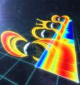 This is an illustration to explain the dynamics of the ultra-relativistic third Van Allen radiation belt, by Andy Kale.