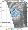 On Aug. 3, 2016, at 2:35 a.m. EDT, the MODIS instrument that flies aboard NASA's Terra satellite showed that strong thunderstorms continued to decrease and were limited to northwest and south of Howard's center.