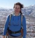 Garzione high in the Andes, where she studies paleoelevation; the science of how mountains rise.