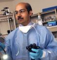 Dr. Jayaprakash Sreenarasimhaiah, and other gastroenterologists at UT Southwestern are using a novel procedure to freeze damaged cells in the esophagus, preventing them from turning cancerous.