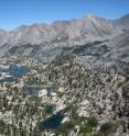 Sixty Lake Basin, Kings Canyon National Park, California, USA.
A pristine wilderness currently experiencing frog population extinctions.