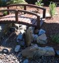 This is a small pondless water feature design.