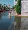 Population centers at low elevations like Florida's Key West are vulnerable to sea-level rise.