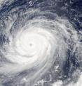 NASA's MODIS instrument on the Aqua satellite captured Super Typhoon Choi-Wan on Sept. 17 at 3:40 UTC (Sept. 16 at 11:40 p.m. EDT), west of the Mariana Islands in the Pacific Ocean.