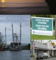 Scenes from rural areas of the Pacific Northwest, where Kansas State University geographer Lisa Harrington interviewed civic and business leaders about what sustainability means to them.