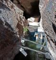 Video cameras pointed at the spawning shelf to record pupfish behavior caught the earthquake in the act.