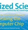 This is a scene from the American Chemical Society new Prized Science video on shrinking the computer chip. This is a scene from the American Chemical Society new Prized Science video on shrinking the computer chip.